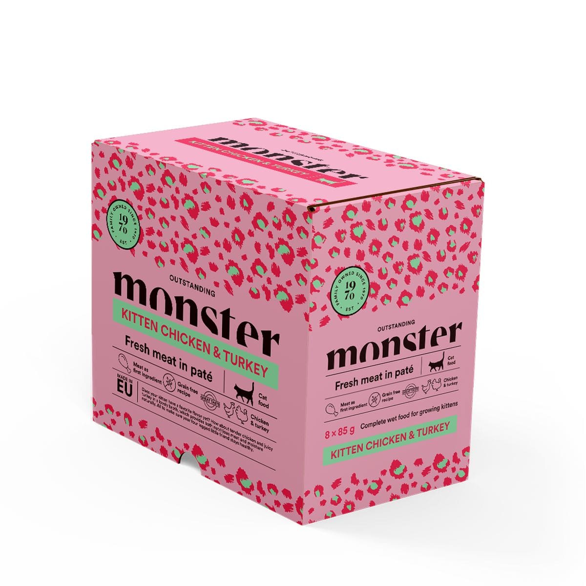 Frilagd Kitten Kartong pouches