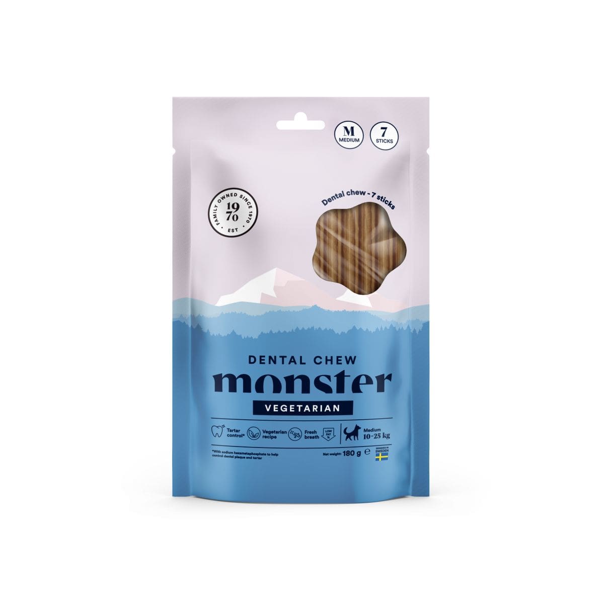 Monster Dog Dental Chew Veg M