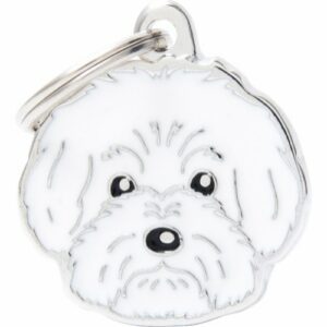 MyFamily ID-bricka friends, Bichon Bolognese