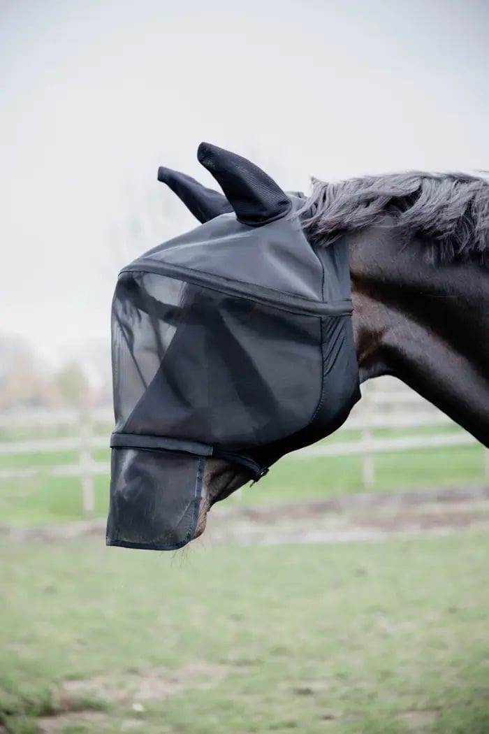 Kentucky Fly mask Pro black - Bild 4