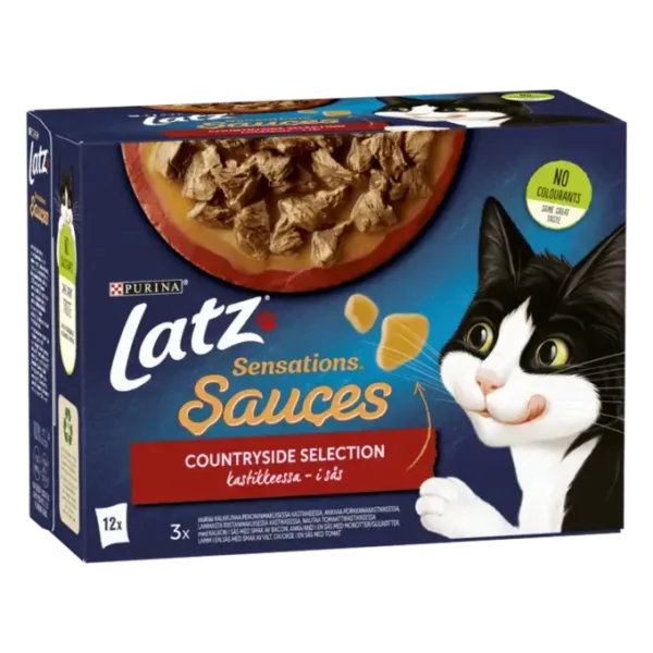 Latz Sensations Sauces Countryside Selection i sås 12x85g