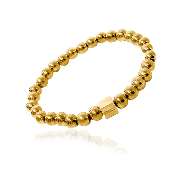 Ioaku Berry Chain 6mm Armband Guld