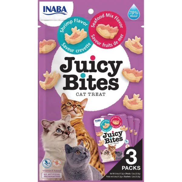 Churu Juicy Bites Räka & Skaldjur 3x11.3g
