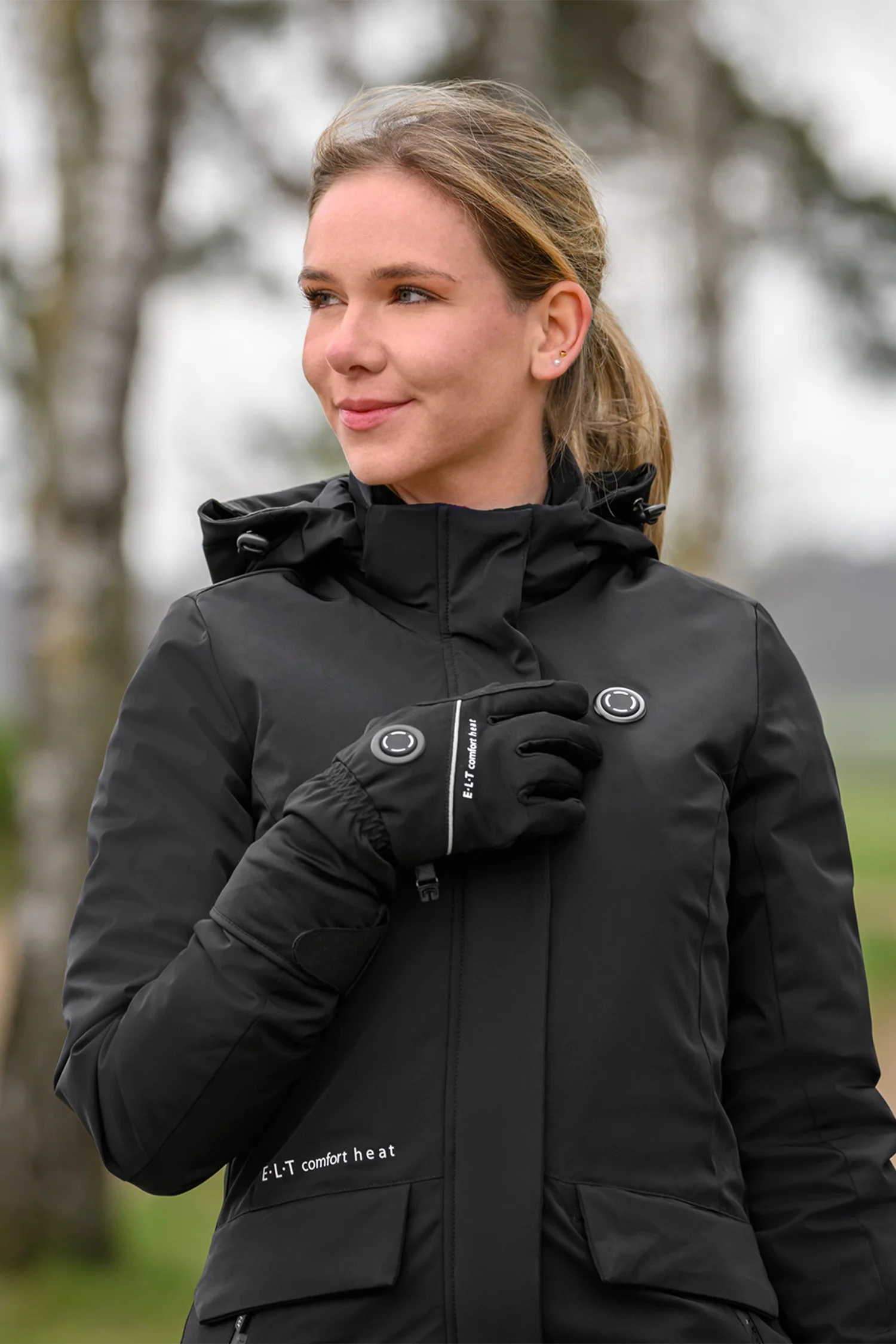 E·L·T Comfort Heat Heated Gloves Black - Bild 7