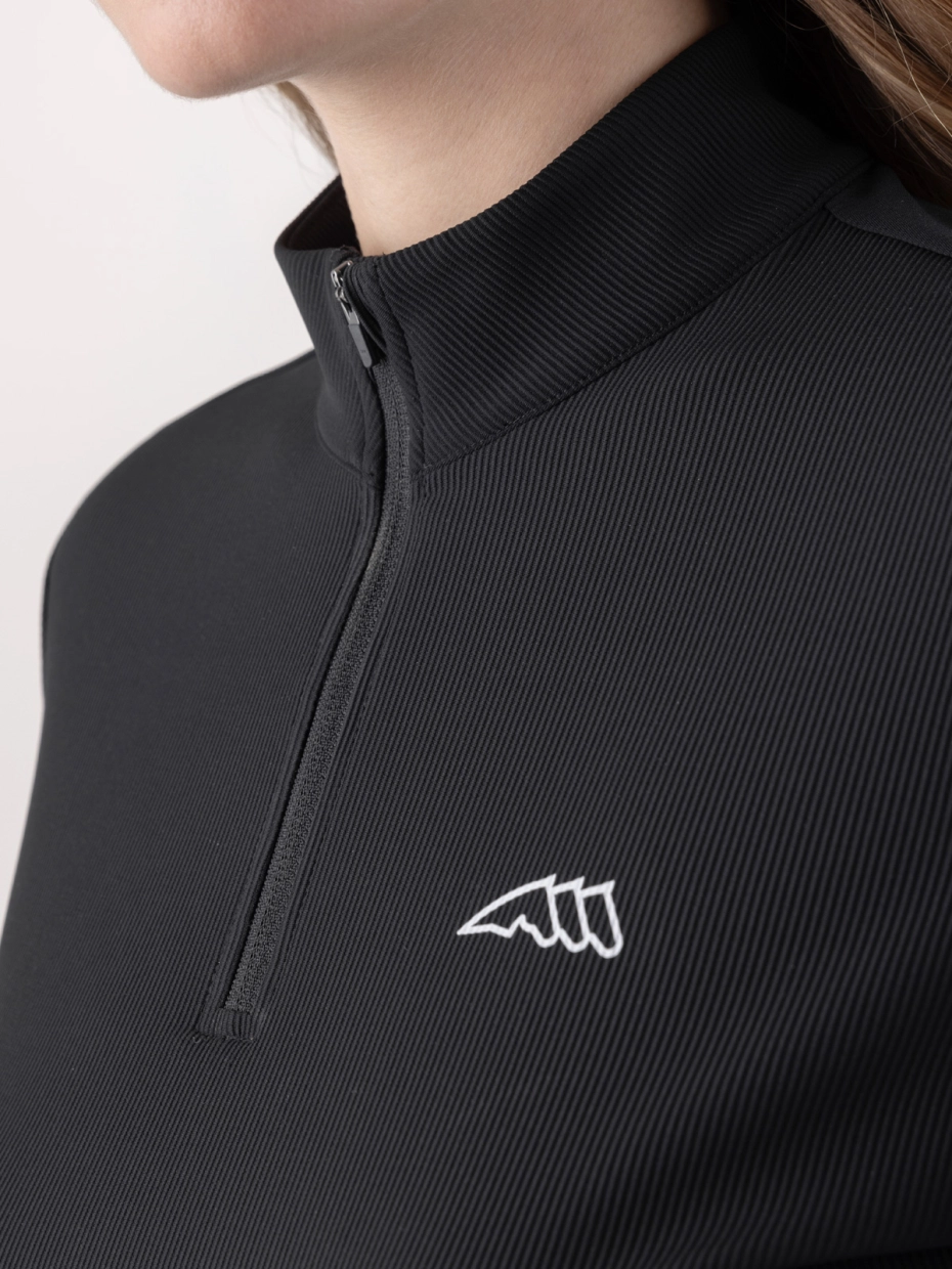 Equiline Second Skin Half-Zip Black - Bild 5